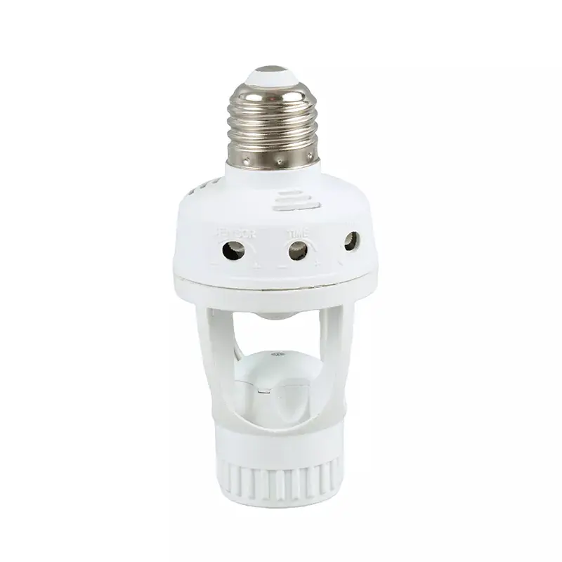 Support de lampe à détecteur de mouvement