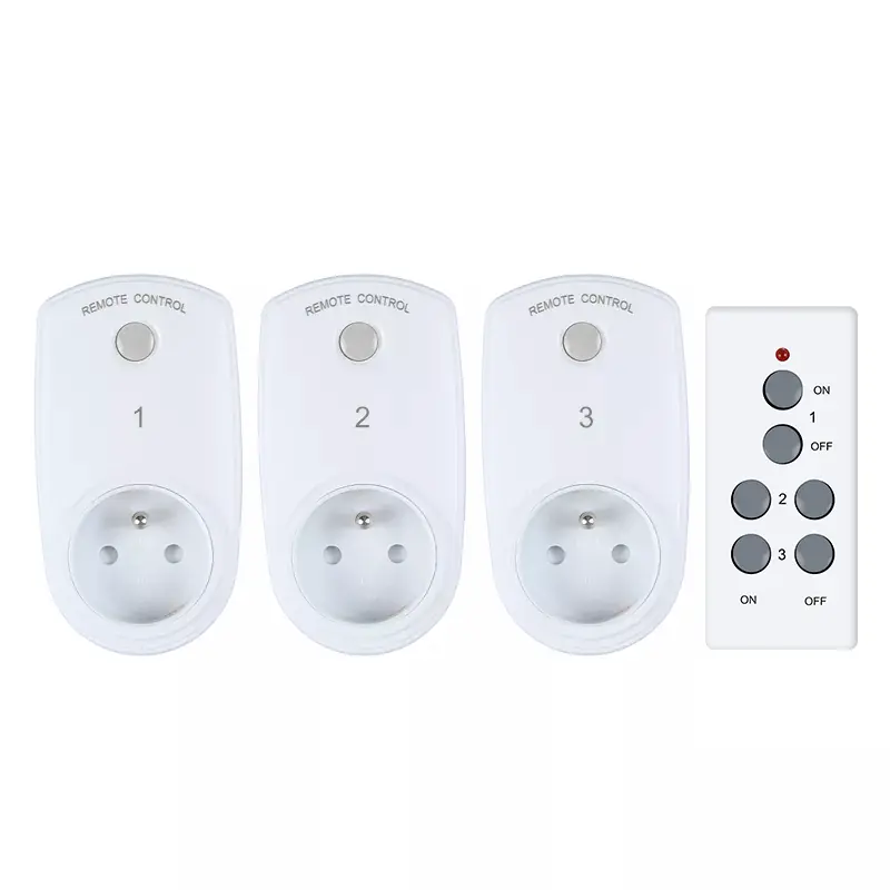 Prise de télécommande FR sans fil RF433 Mhz