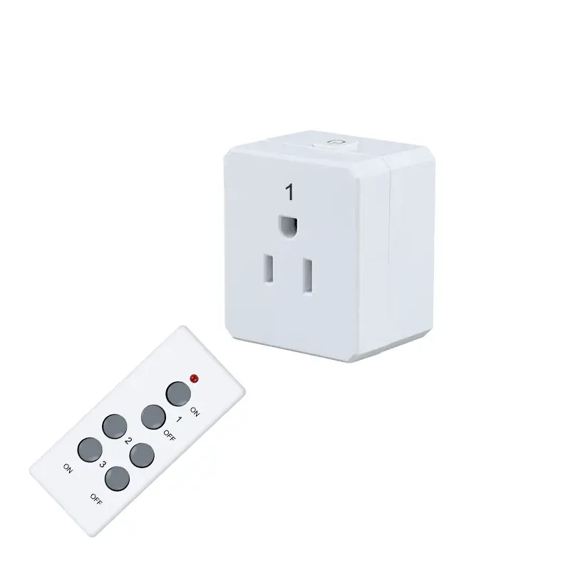 Prise de télécommande américaine sans fil RF433 Mhz